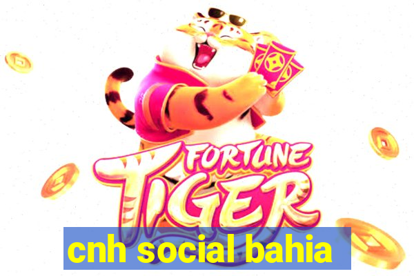 cnh social bahia